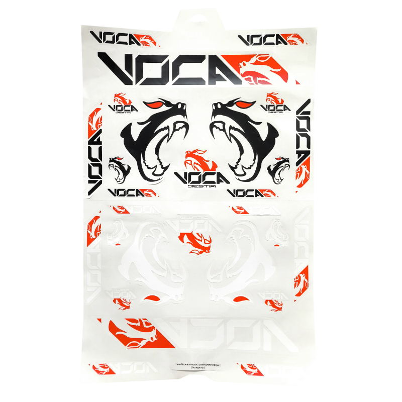 Planche de stickers Voca Racing BESTIA 600x380 mm - 28